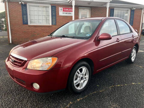2005 Kia Spectra for sale at Carland Auto Sales INC. in Portsmouth VA