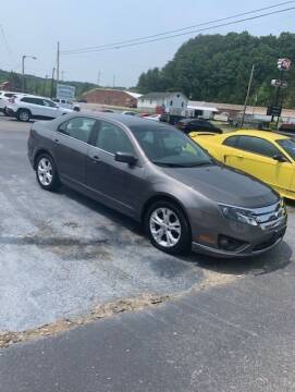 2012 Ford Fusion for sale at CRS Auto & Trailer Sales Inc in Clay City KY