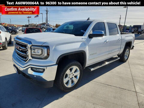 2018 GMC Sierra 1500 for sale at POLLARD PRE-OWNED in Lubbock TX