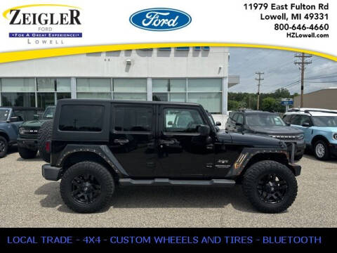 2016 Jeep Wrangler Unlimited for sale at Zeigler Ford of Plainwell in Plainwell MI