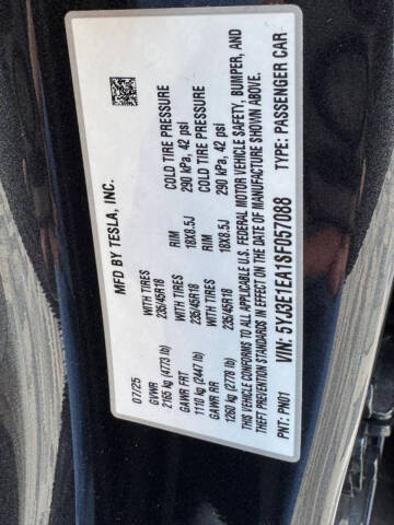 2025 Tesla Model 3 Long Range