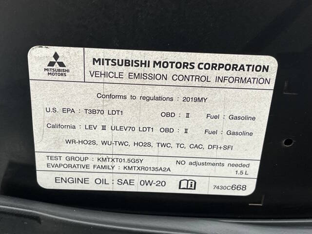 2019 Mitsubishi Eclipse Cross LE