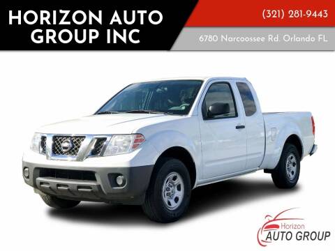 2013 Nissan Frontier for sale at HORIZON AUTO GROUP INC in Orlando FL