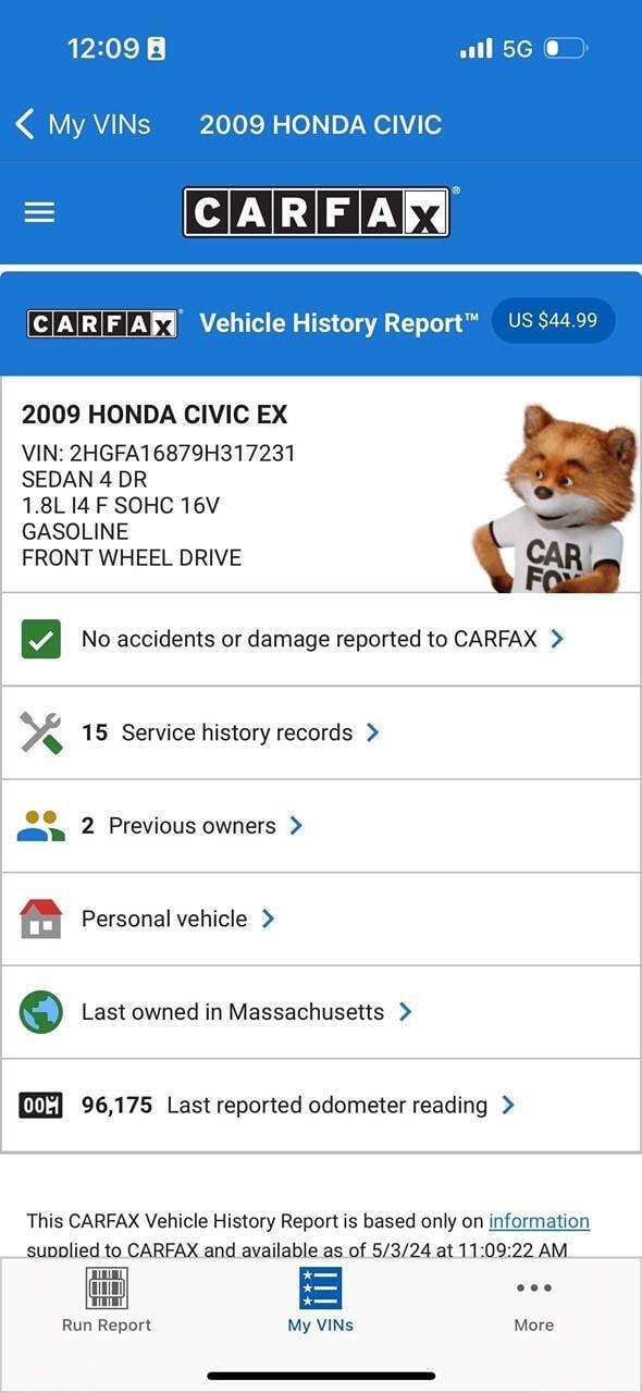 2009 Honda Civic for sale at BOSTON AUTO GROUP in Easton, MA