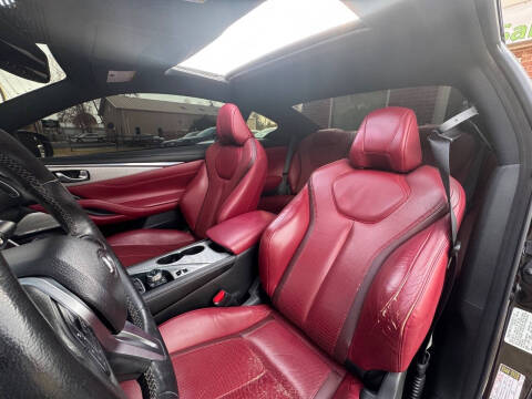 2018 Infiniti Q60 Red Sport 400