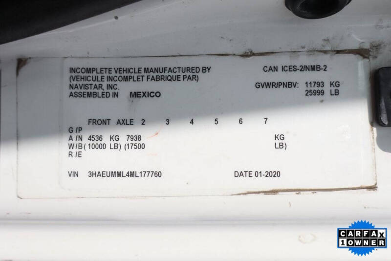 2021 International MV607