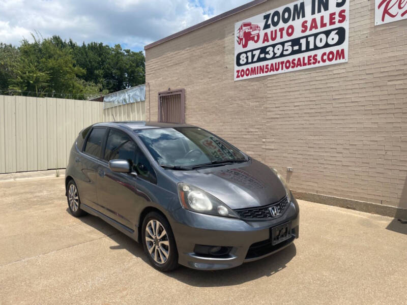 2013 Honda Fit for sale at Zoom In 5 Auto Sales in Fort Worth TX