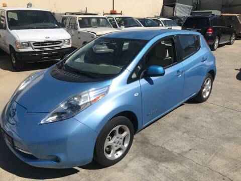 2012 Nissan LEAF for sale at OCEAN IMPORTS in Midway City CA