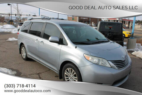 2013 Toyota Sienna for sale at Good Deal Auto Sales LLC in Aurora CO