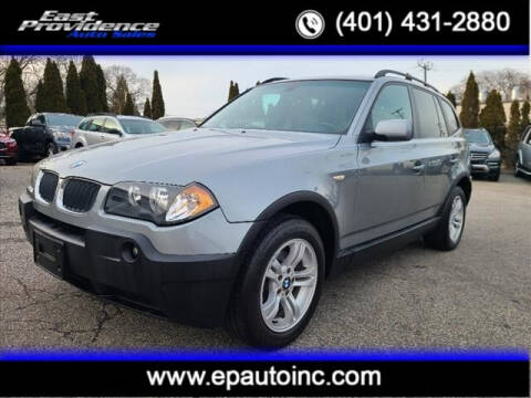 2005 BMW X3 for sale at East Providence Auto Sales in East Providence RI