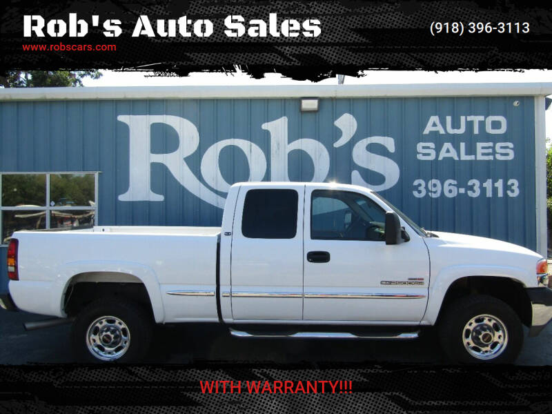 2002 GMC Sierra 2500HD for sale at Rob's Auto Sales - Robs Auto Sales in Skiatook OK