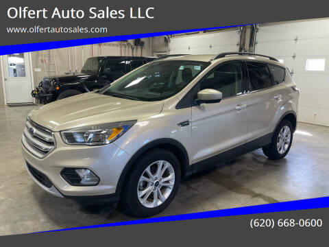 2018 Ford Escape for sale at Olfert Auto Sales LLC in Copeland KS