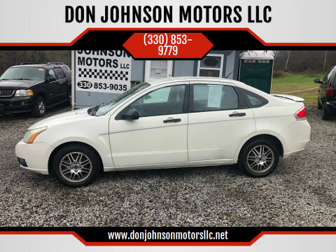 2011 Ford Focus for sale at DON JOHNSON MOTORS LLC in Lisbon OH