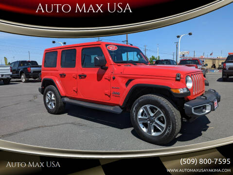 2021 Jeep Wrangler Unlimited for sale at Auto Max USA in Yakima WA