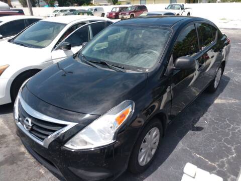2015 Nissan Versa for sale at AFFORDABLE AUTO SALES in Saint Petersburg FL