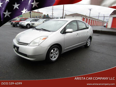2004 Toyota Prius for sale at ARISTA CAR COMPANY LLC in Portland OR