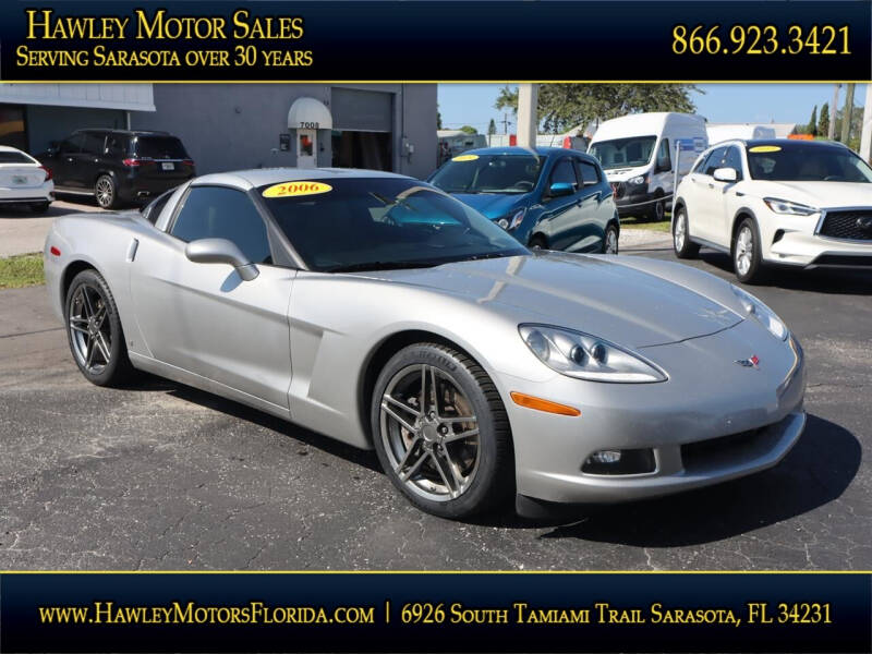 2006 Chevrolet Corvette for sale at Hawley Motor Sales in Sarasota FL
