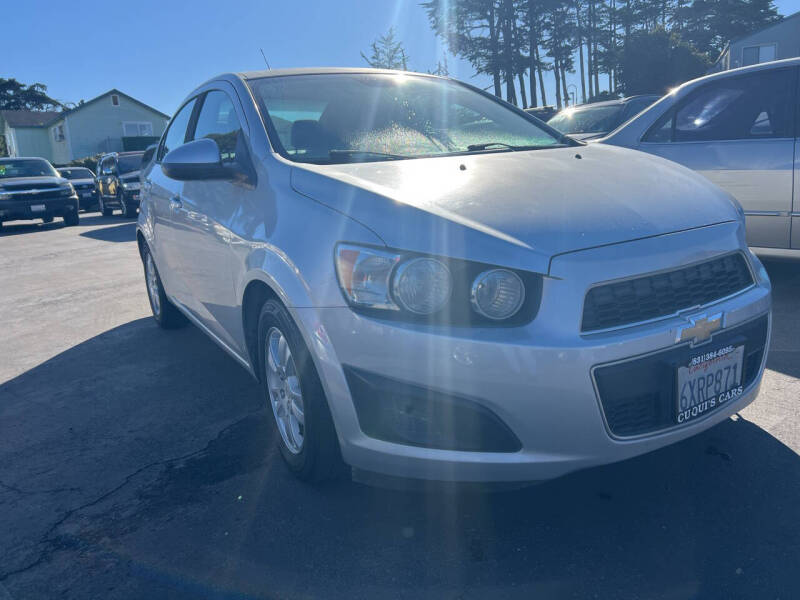 2012 Chevrolet Sonic for sale at Cuquis Cars in Marina CA