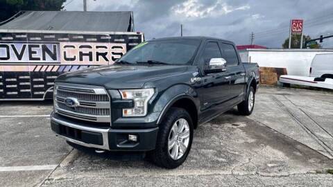 2015 Ford F-150 for sale at DOVENCARS CORP in Orlando FL
