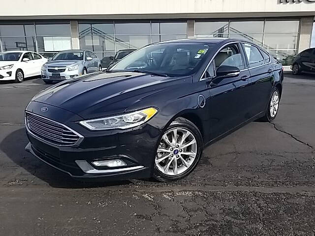 Used 2017 Ford Fusion Energi Platinum with VIN 3FA6P0SU0HR209567 for sale in Bellefontaine, OH