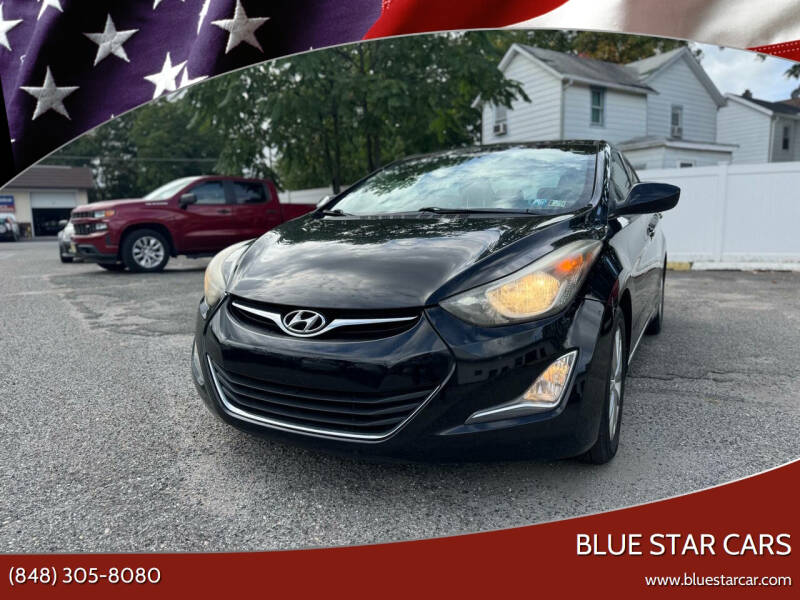 2014 Hyundai Elantra for sale at Blue Star Cars in Jamesburg NJ