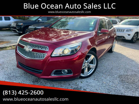 2013 Chevrolet Malibu for sale at Blue Ocean Auto Sales LLC in Tampa FL