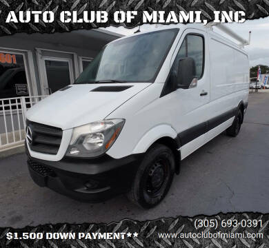 2018 Mercedes-Benz Sprinter Worker for sale at AUTO CLUB OF MIAMI, INC in Miami FL