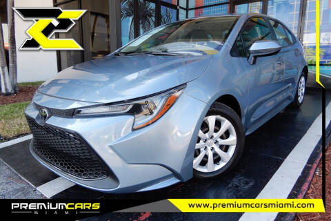 2020 Toyota Corolla for sale at Premium Cars of Miami in Miami FL
