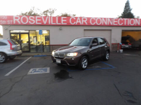2012 BMW X3 for sale at ROSEVILLE CAR CONNECTION in Roseville CA