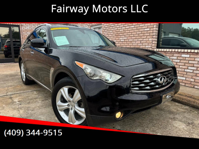 2011 Infiniti FX35 for sale at Fairway Motors LLC in Port Arthur TX