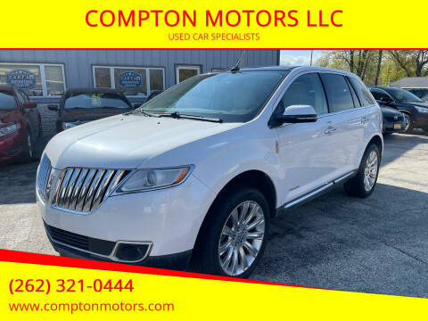 2014 Lincoln MKX for sale at COMPTON MOTORS LLC in Sturtevant WI