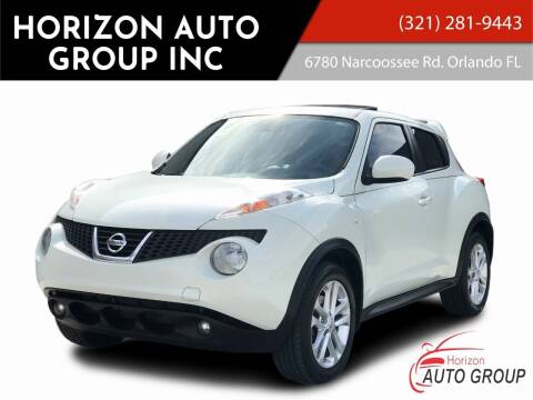 2012 Nissan JUKE for sale at HORIZON AUTO GROUP INC in Orlando FL