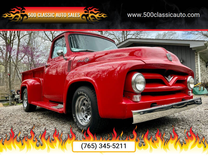 1955 Ford F-250 for sale at 500 CLASSIC AUTO SALES in Knightstown IN