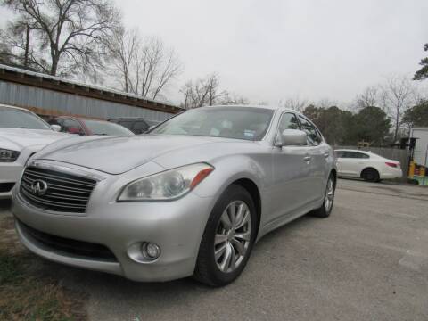 2012 Infiniti M37 for sale at Jump and Drive LLC in Humble TX