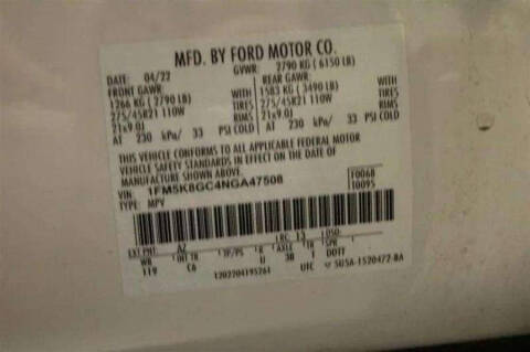 2022 Ford Explorer ST