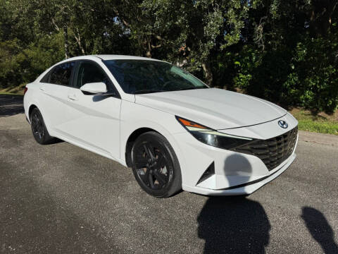 2021 Hyundai Elantra for sale at DELRAY AUTO MALL in Delray Beach FL