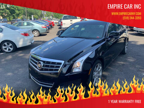 2013 Cadillac ATS for sale at EMPIRE CAR INC in Troy NY