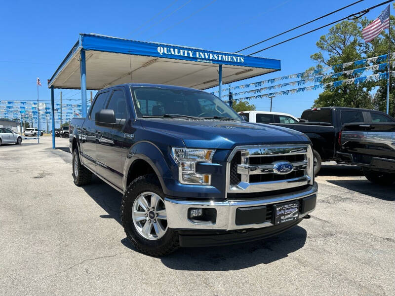 2017 Ford F-150 for sale at Quality Investments in Tyler TX