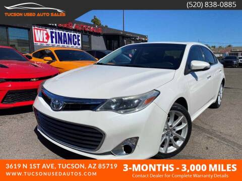 2014 Toyota Avalon for sale at Tucson Used Auto Sales in Tucson AZ