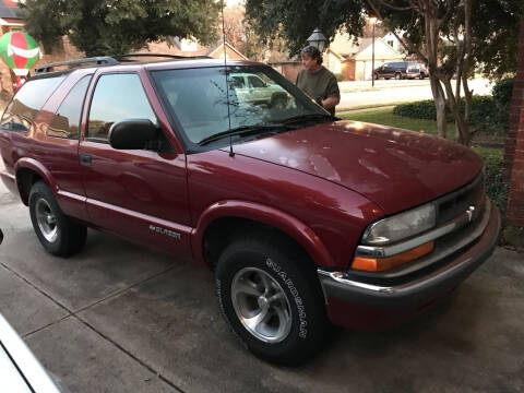 2001 Chevrolet Blazer for sale at CLASSIC MOTOR SPORTS in Winters TX