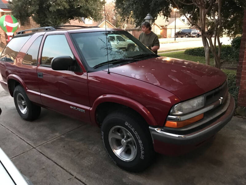 2001 Chevrolet Blazer for sale at CLASSIC MOTOR SPORTS in Winters TX