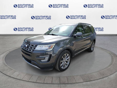 2017 Ford Explorer for sale at SOUTHFIELD QUALITY CARS in Detroit MI