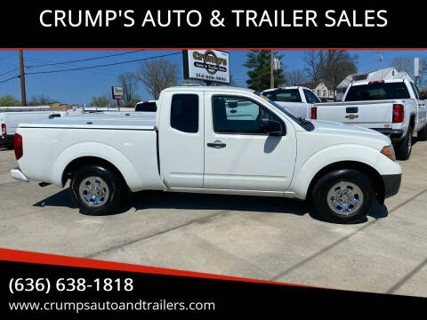 2017 Nissan Frontier for sale at CRUMP'S AUTO & TRAILER SALES in Crystal City MO
