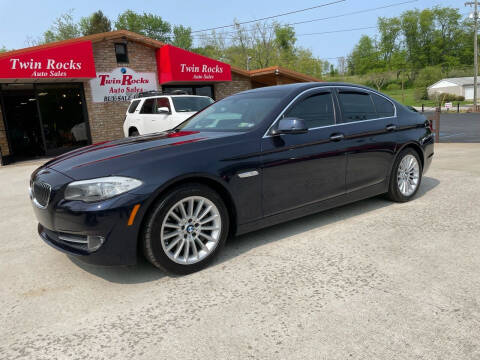 2013 BMW 5 Series for sale at Twin Rocks Auto Sales LLC in Uniontown PA