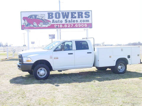 2012 RAM Ram Chassis 3500 for sale at BOWERS AUTO SALES in Mounds OK