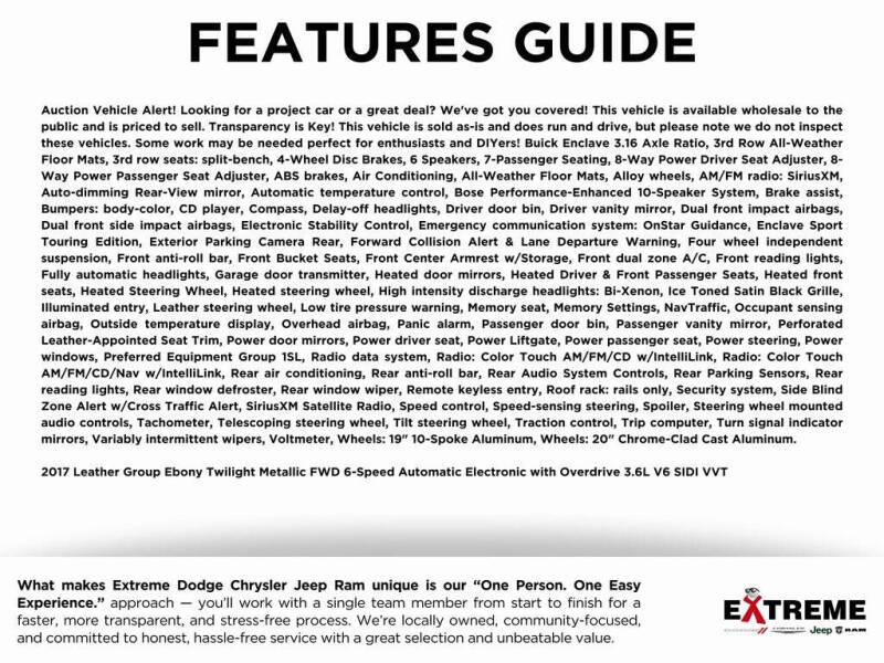 2017 Buick Enclave Leather