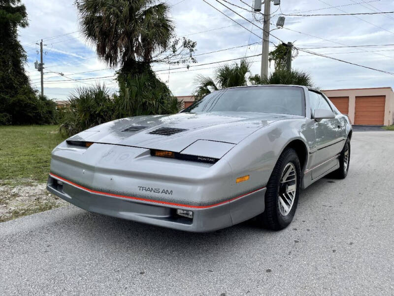 1985 Pontiac Firebird for sale at American Classics Autotrader LLC in Pompano Beach FL