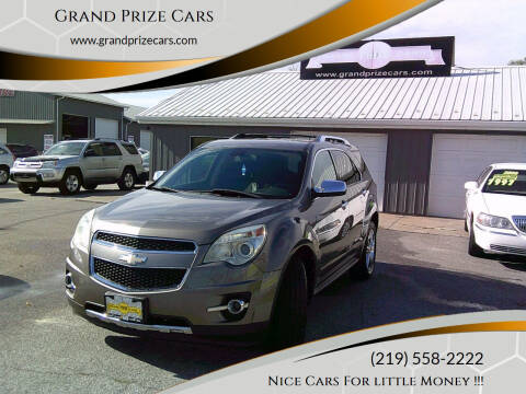 2011 Chevrolet Equinox for sale at Grand Prize Cars in Cedar Lake IN