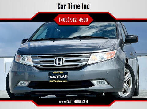 2012 Honda Odyssey for sale at Car Time Inc in San Jose CA