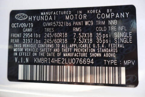 2020 Hyundai Palisade SE